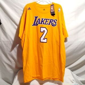 SALE! NWT Adidas Lakers Fisher #2 Shirt Sz.XL Dead Stock (BX29)